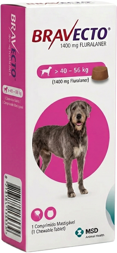 Bravecto® > 40 – 56 kg (1400 mg Fluralaner)