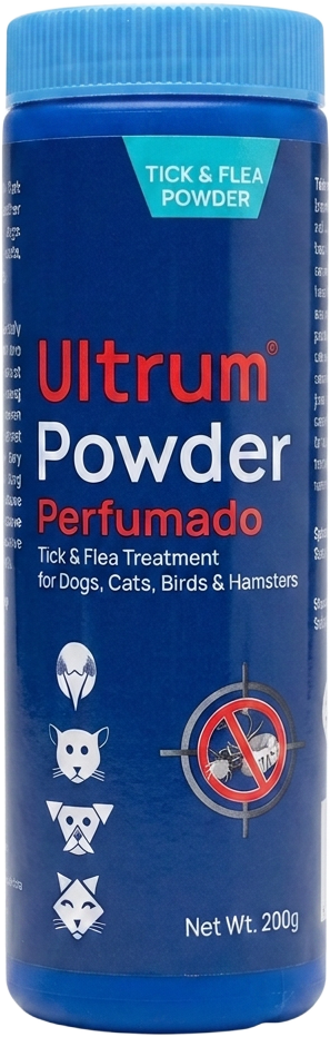 Ultrum® Powder (Pó perfumado antipulgas e carraças)